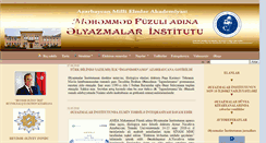 Desktop Screenshot of elyazmalarinstitutu.com